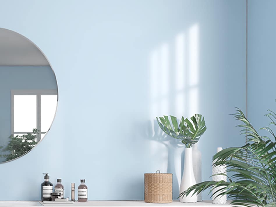 5203 Frozen Blue - veggpanel Fibo
