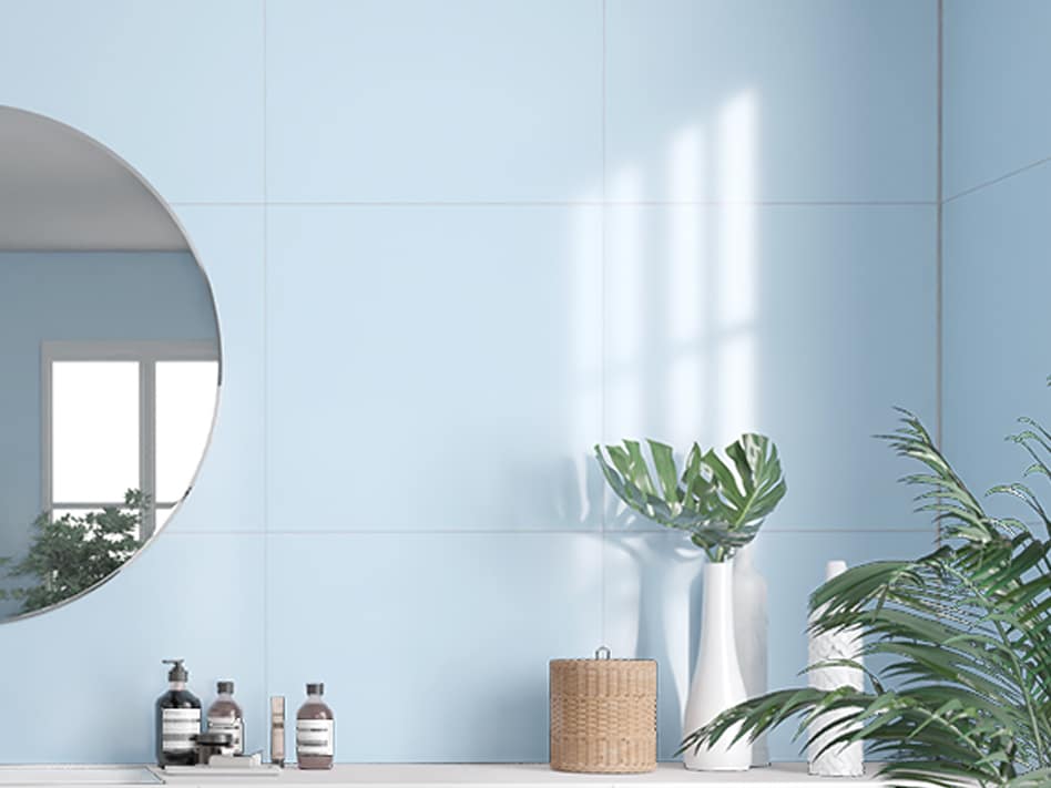 5203 m6060 Frozen Blue - veggpanel Fibo
