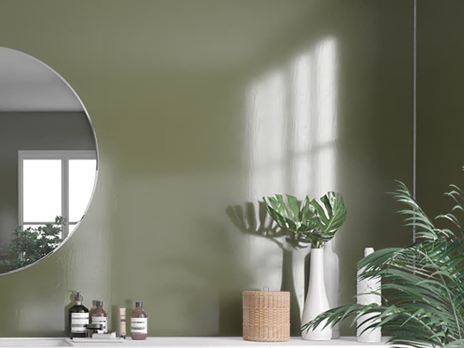 Camo green - 5207 veggpanel