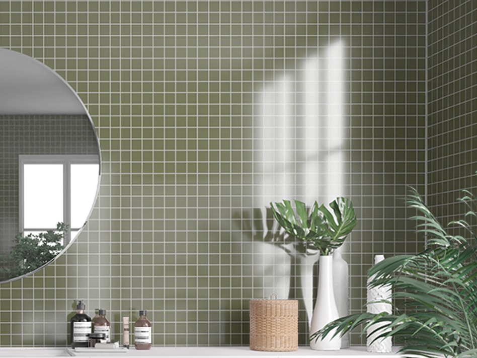 Camo green - 5207 veggpanel