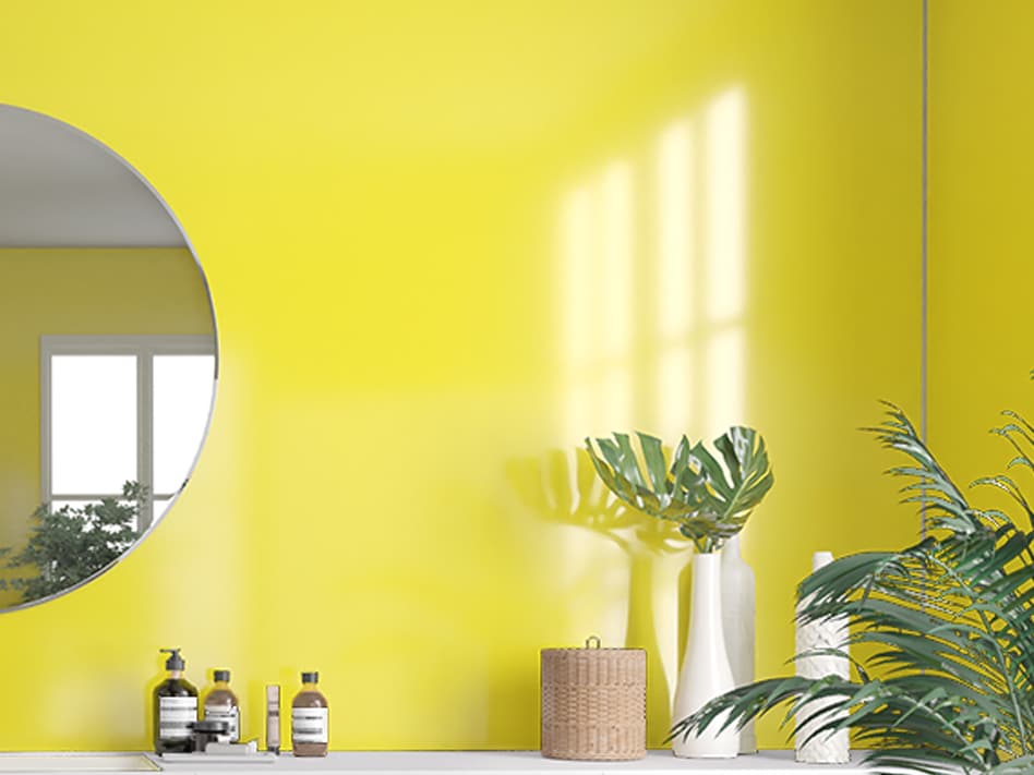 Yellow 5223 veggpanel