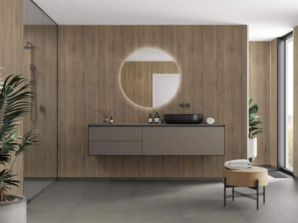 Pure Oak Plank - Scandinavian Collection | Fibo wallpanels with a 100% waterproof surface