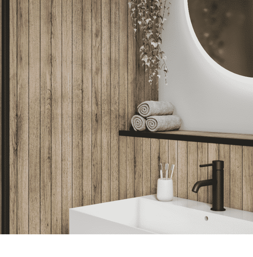 What are bathroom panels