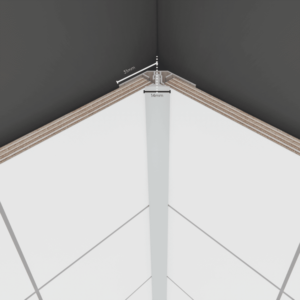 2 Part Internal Corner Profile